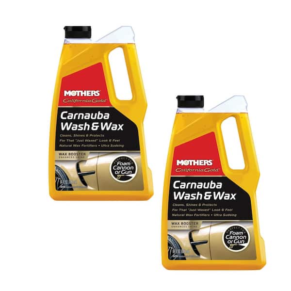 64 oz. California Gold Carnauba Car Wash and Wax Liquid (2-Pack)