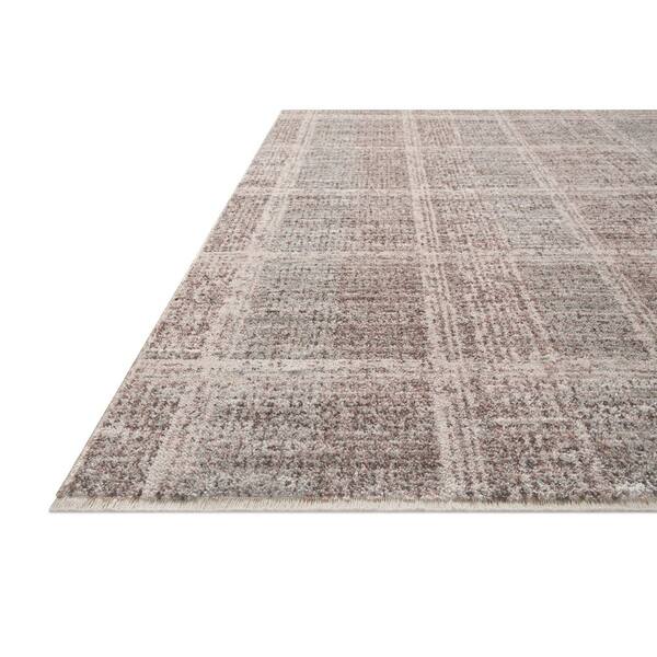 Angela Rose Ember 9 ft. 6 in. x 13 ft. 1 in. Fog/Dove Contemporary Area Rug