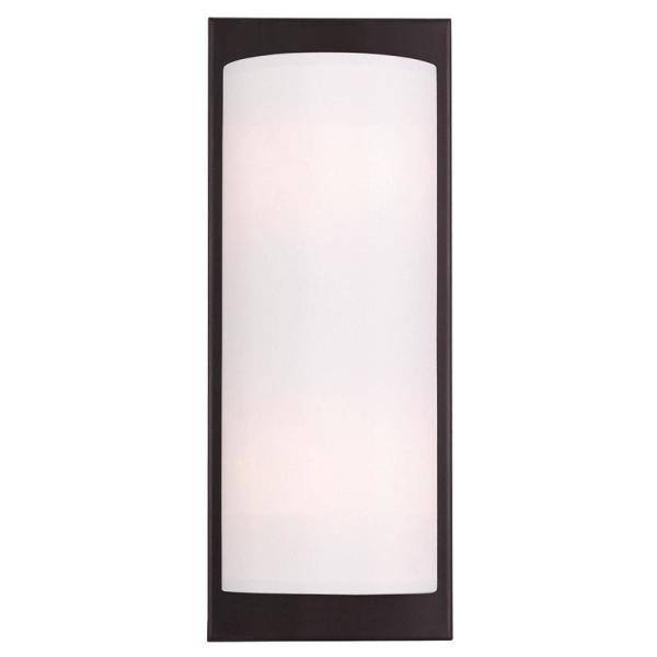 Bronze Steel Dimmable Rectangle Wall Sconce