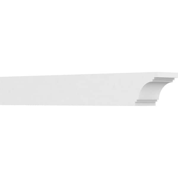Ekena Millwork 6 in. x 6 in. x 42 in. Pescadero PVC Rafter Tail Brace