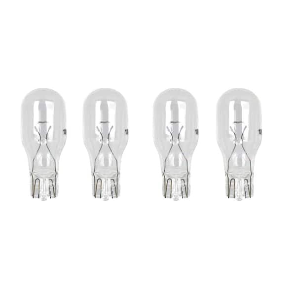 Feit Electric 7-Watt T5 Wedge Dimmable Incandescent 12-Volt Landscape Garden Light Bulb, Soft White 3000K (4-Pack)