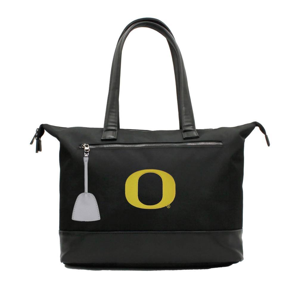 Mojo Oregon Ducks 12.5 in. Premium Laptop Tote Bag CLODL415_GRAY The Home Depot
