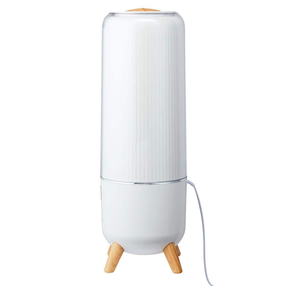 White Ultrasonic Cool Mist Humidifier with Digital Control