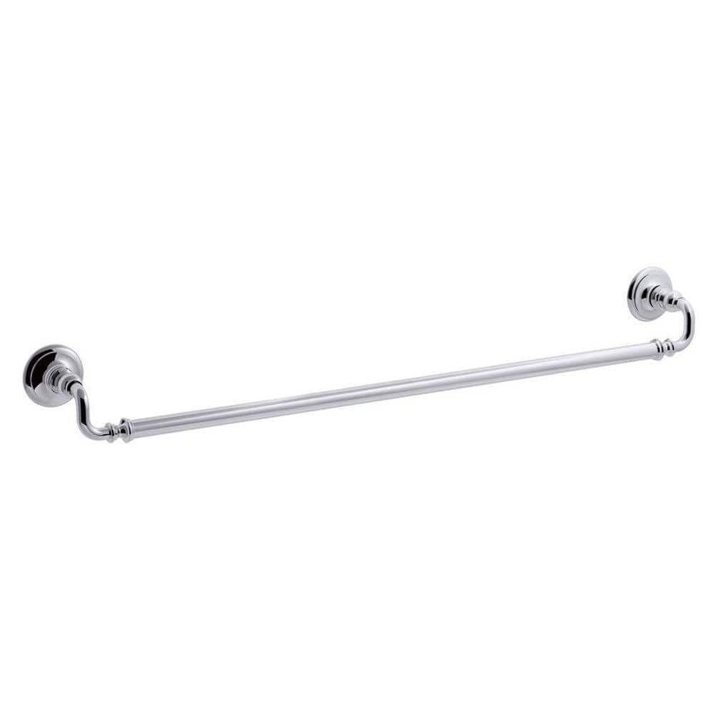 KOHLER Artifacts 30 in. Towel Bar in Polished Chrome K72569CP The Home Depot