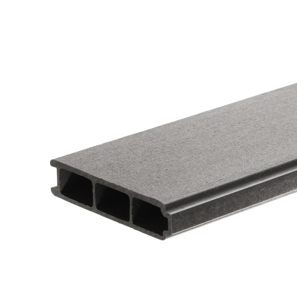 DuxxBak I.Dekk HD 1 in. x 6 in. x 20 ft. Driftwood Tongue and