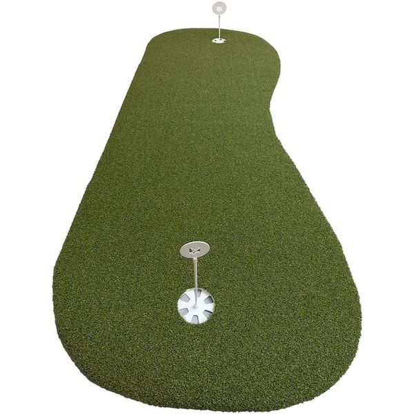 DuraPlay 3 ft. x 8 ft. Elite Indoor and Outdoor Synthetic Turf Golf Practice Putting Green