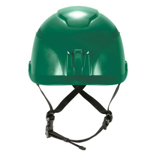 Ergodyne Skullerz Vented Short Brim Green Type 2, Class C - Safety