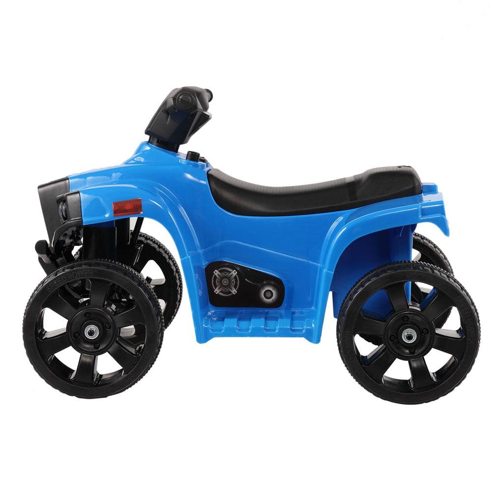 Blue 6V Battery Powered Kids Electric Quad ATV