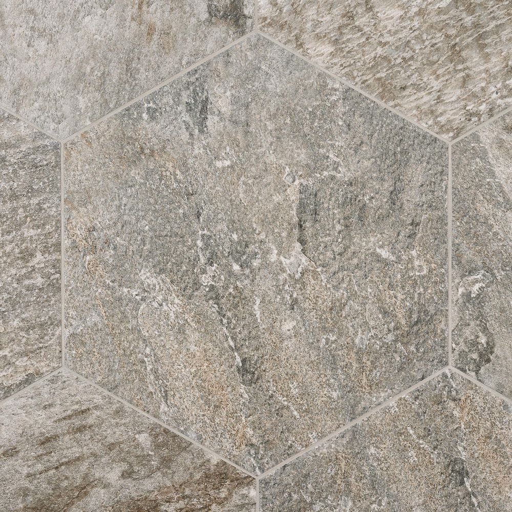 Stonewell Storm Gray 19.08 in. x 22.04 in. Hexagon Matte Porcelain Floor and Wall Tile (12.91 sq. ft./ Case) price history on PriceWatchPro