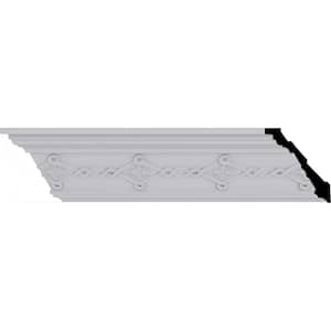 3-5/8 in. x 4-1/8 in. x 94-1/2 in. Polyurethane Kendall Crown Moulding