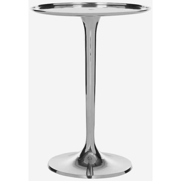 SAFAVIEH Platina 14.8 in. Silver End Table
