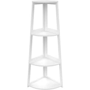 Burroughs 14.69 W x 42.7 H x 11.42 D Free-Standing Bathroom Shelves Andover Mills Finish: White