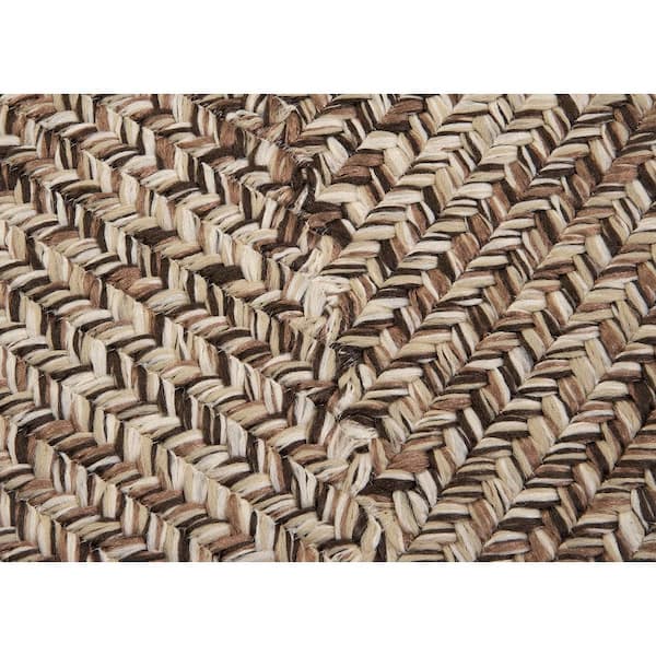 Wesley Weathered Brown 12 ft. x 15 ft. Tweed Indoor/Outdoor Area Rug