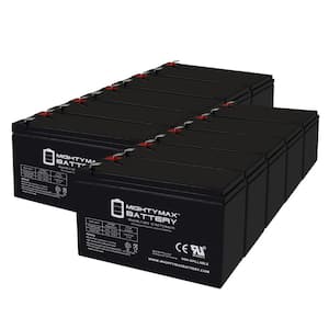 12V 7Ah F2 Replacement Battery for Apex APX12100W F2 - 10 Pack