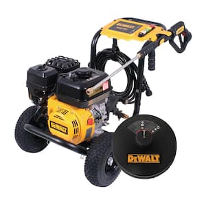 3500 PSI 2.5 GPM Cold Water Gas Pressure Washer with DeWalt 208cc Engine and Surface Cleaner