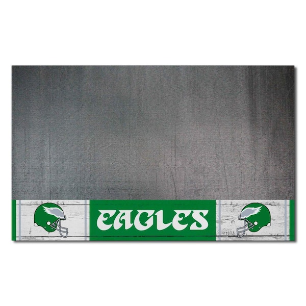 FANMATS Philadelphia Eagles Vinyl Grill Mat - 26in. x 42in. - Retro Collection