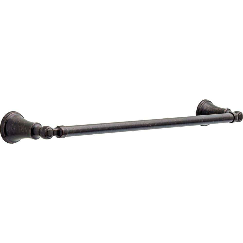 Delta Woodhurst 18 in. Wall Mount Towel Bar Bath Hardware Accessory in ...