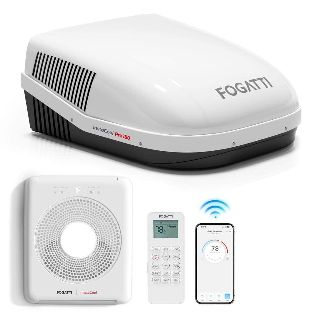 InstaCool Pro 18000 BTU RV Air Conditioner, Cool Only with LED Light, ADB with Smart Control, White, 2-Year Warranty price history on PriceWatchPro