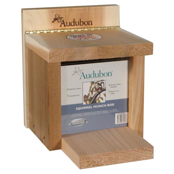 Audubon Nasqbox Squirrel Munch Box Feeder