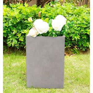 Arcadia Garden Products Contempo Tall Square 13 in. x 13 in. x 28 in ...