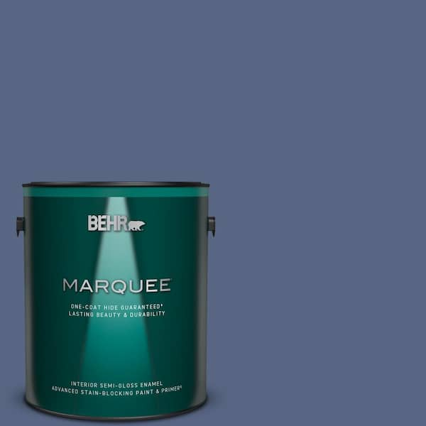 BEHR MARQUEE 1 gal. #610D-6 Enduring Semi-Gloss Enamel Interior Paint & Primer