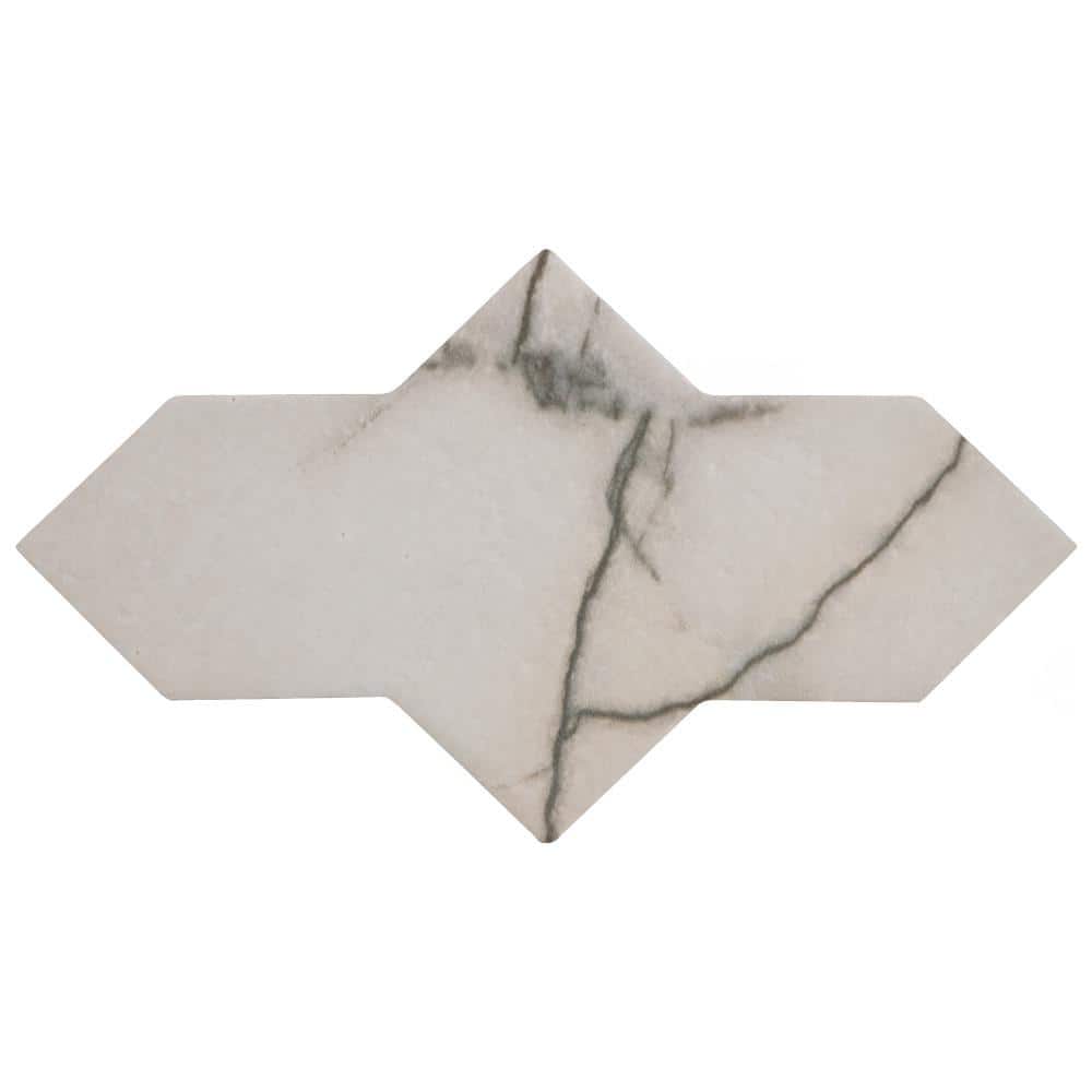 Istanbul Shield Day 2-3/8 in. x 8-1/4 in. Porcelain Floor and Wall Take Home Tile Sample price history on PriceWatchPro