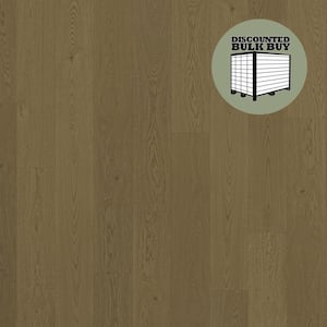 Purvis White Oak 1/2 in. T x 7.5 in. W Tongue and Groove Wire Brushed Engineered Hardwood Flooring (1399.05 sqft/pallet)