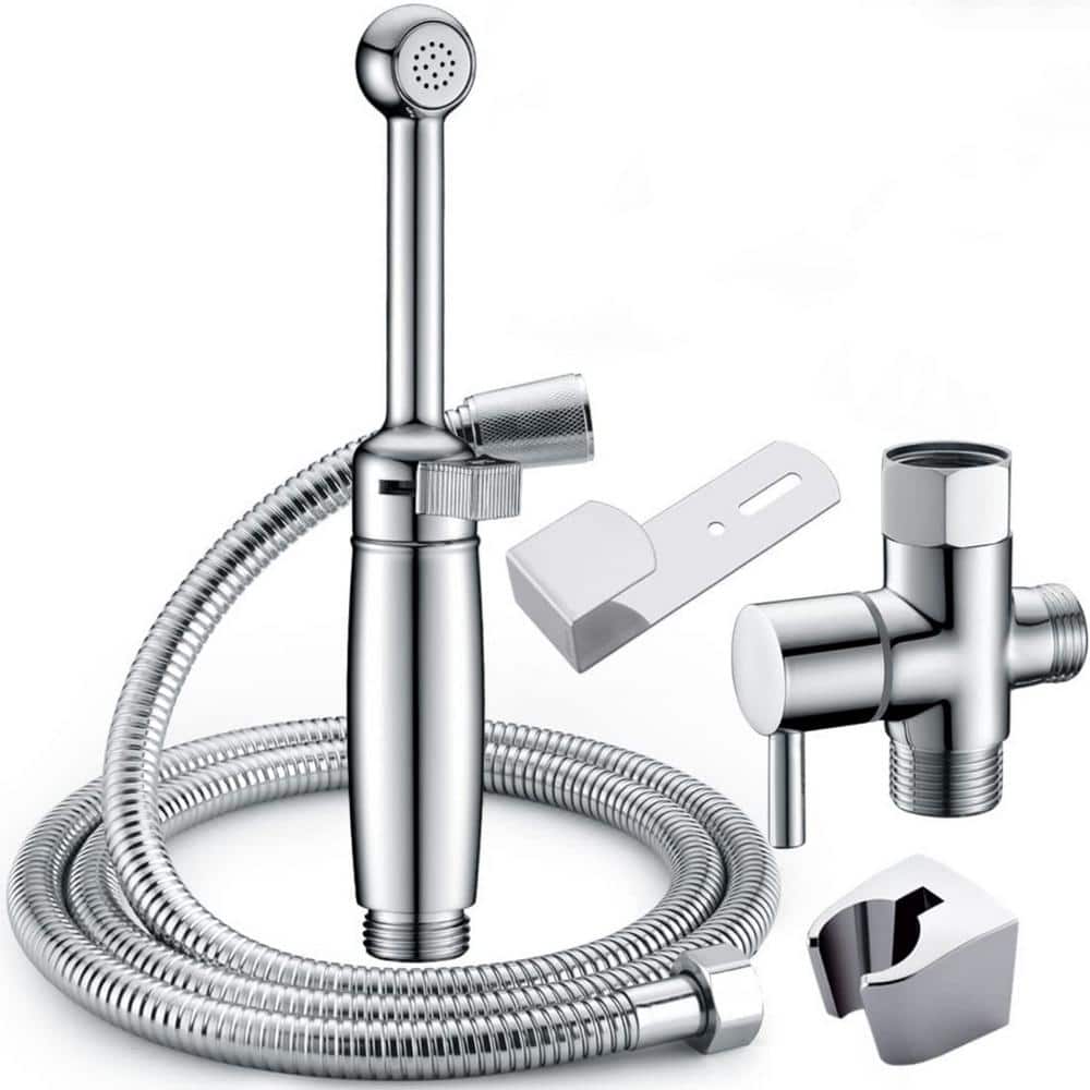 Hand Held Bidet Sprayer,2 Modes Stainless Steel Bidet Hand Shower For