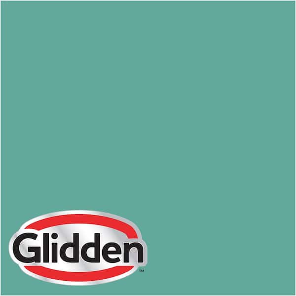 Glidden Premium 1-gal. #HDGB07D Moroccan Mint Flat Latex Exterior Paint