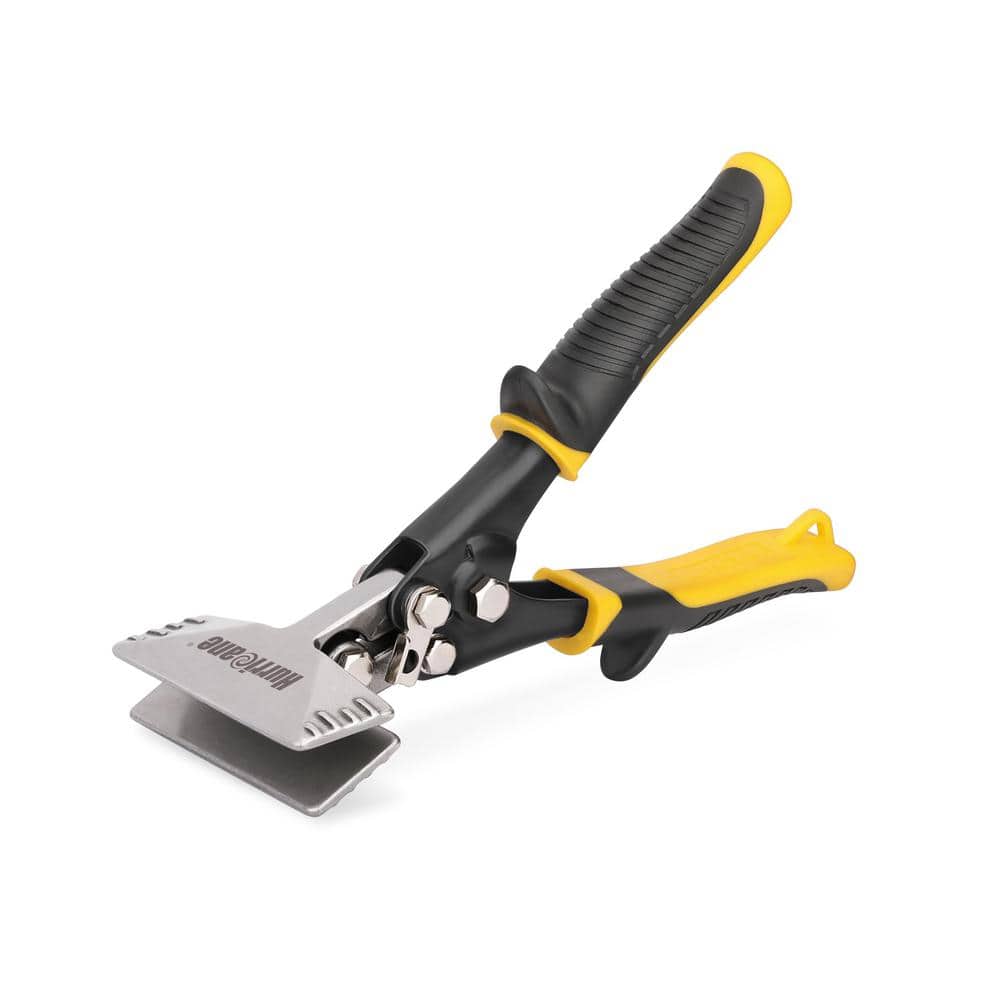 3 in. Sheet Metal Hand Seamer, Straight Jaw Sheet Metal Bender Tools for Fl