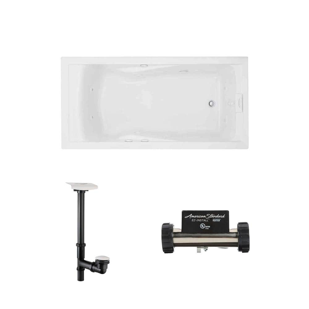 American Standard EverClean 72 in. x 36 in. Rectangular Acrylic DropIn