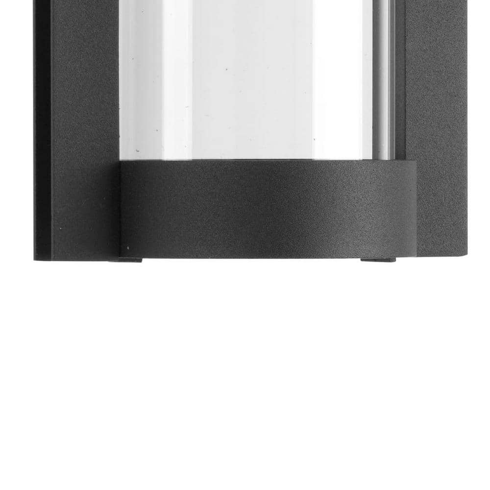 Modern Black Bronze LED Outdoor Wall Lantern