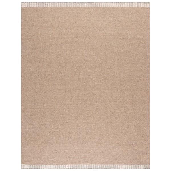 Vermont 9 ft. x 12 ft. Beige/Ivory Solid Color Modern Area Rug