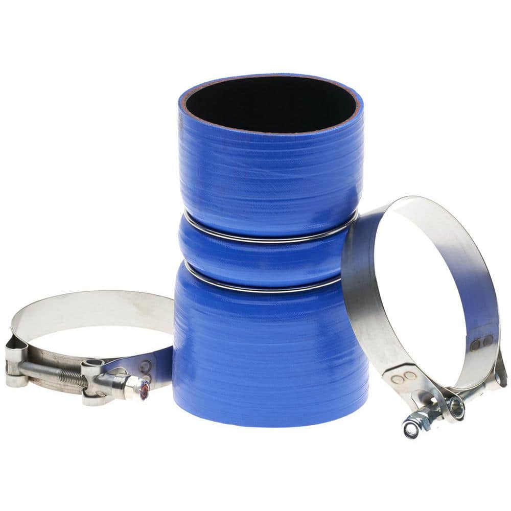 ACDelco Professional 26217 Molded Turbocharger Intercooler Hose With Clamps - High-Temp Silicone, Orange