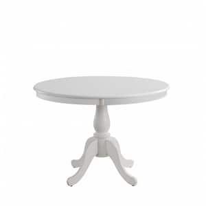 Danielle Grey Wood 42 in. Pedestal Dining Table (Seats 4)
