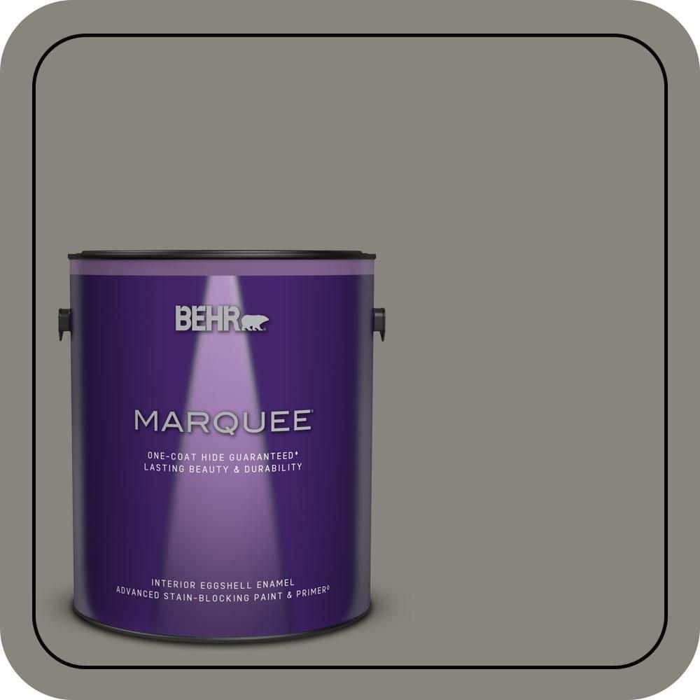 1 gal. #PPU24-07 Barnwood Gray Eggshell Enamel Interior Paint & Primer price history on PriceWatchPro
