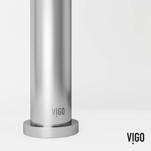 Jewel 11 in. Single Hole Single Handle Vessel Sink Faucet in Chrome