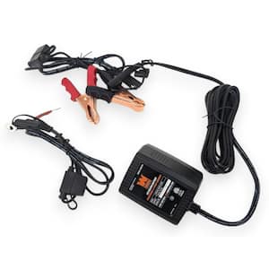 12-Volts Deluxe Battery Maintainer and Float Charger with SAE Quick-Connector