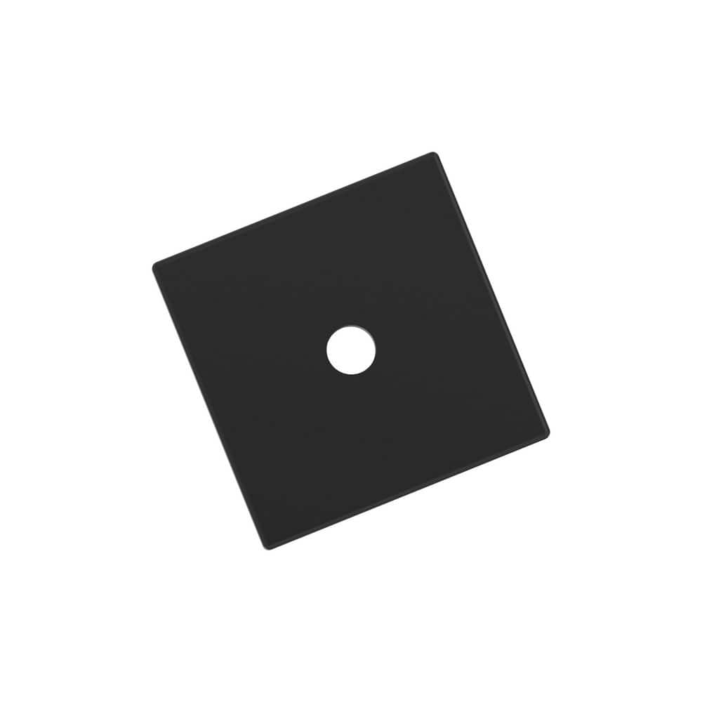 Ladera 1-3/16 in. (30 mm) Length Square Matte Black Knob Cabinet Backplate price history on PriceWatchPro