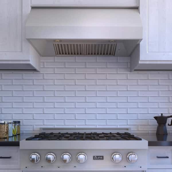 30 in. Satin Stainless Steel Convertible Vent Under Cabinet Range Hood