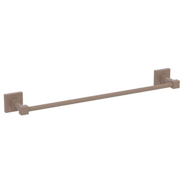 Allied Brass Argo 24 in. Towel Bar in Shaded Beige