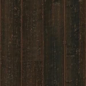 Vintage Port 9/16 in. T x 5.31 in. W x 72.87 in. L W Click Bamboo Engineered Hardwood Flooring (21.50 sq. ft.)