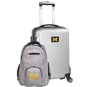 Michigan Wolverines Deluxe 2-Piece Backpack and Carry on Set