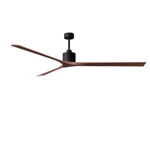 Nan XL 90 in. Indoor Matte Black Ceiling Fan with Remote Included