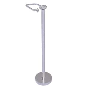 Southbeach Free Standing Toilet Paper Holder in Polished Chrome