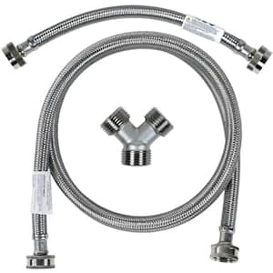 Braided Stainless Steel Steam Dryer Installation Kit