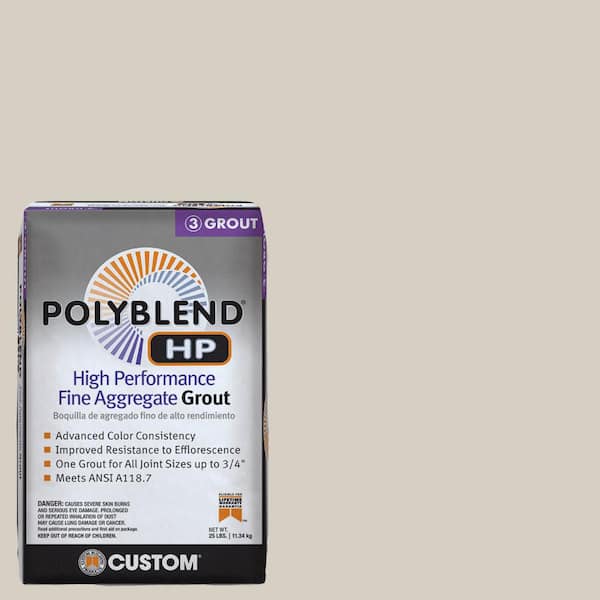 Polyblend HP #545 Bleached Wood 25lb High Performance Fine Aggregate Grout