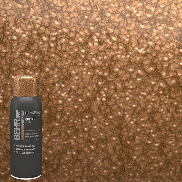 12 oz. #SP-304 Dark Bronze Gloss Interior/Exterior Hammered Spray Paint  Aerosol