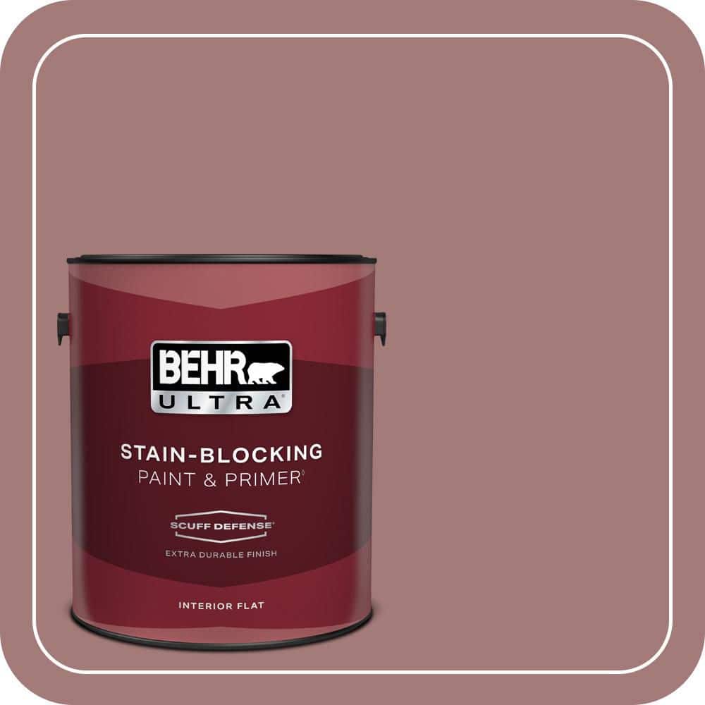 1 gal. #ICC-108 Brandied Apple Extra Durable Flat Interior Paint & Primer price history on PriceWatchPro