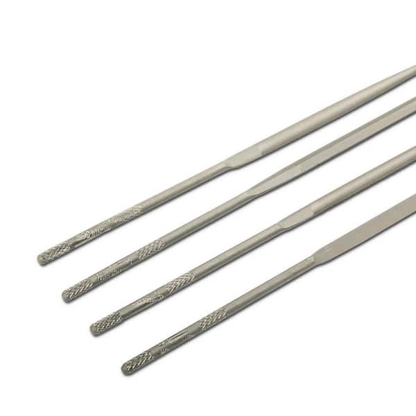 Nicholson 6-1/4 Needle Precision Swiss Pattern Three Square File 4 Cut